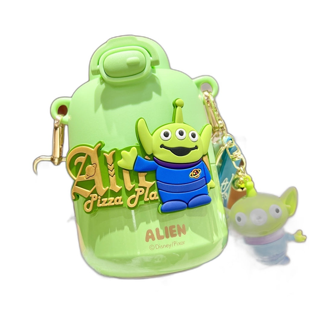 Sanrio Insulated TUMBLER VINTAGE Strap Crossbody Water Flask Toy Story Kuromi Melody Cinamorol 430ML