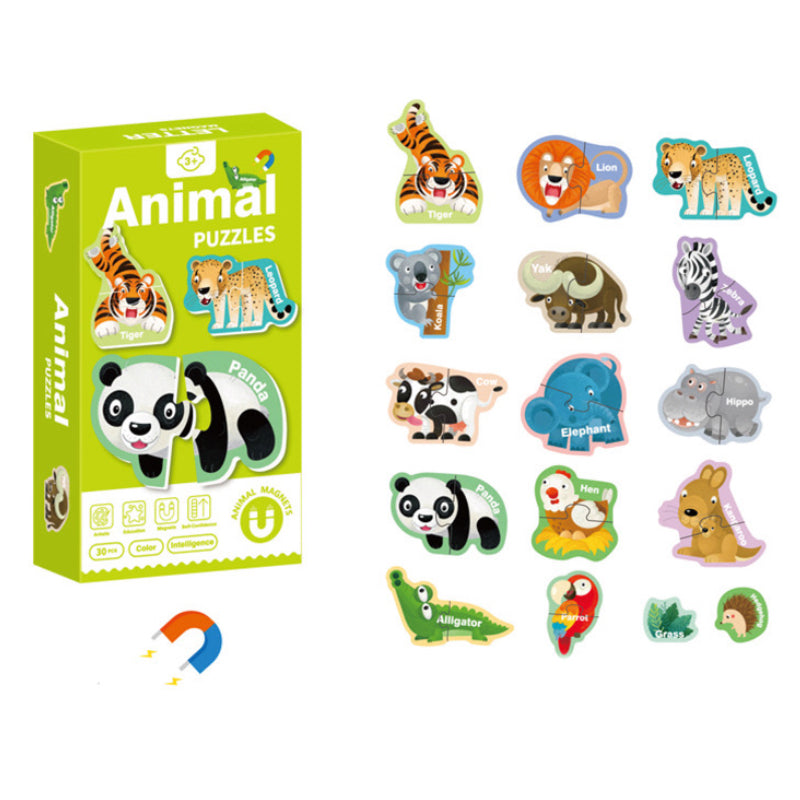 Letter/Number/Animals/Vehicle Magnets for Kids BY PLAY WITH BELLA