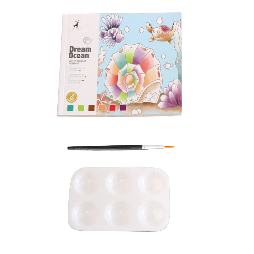 Creative water coloring book