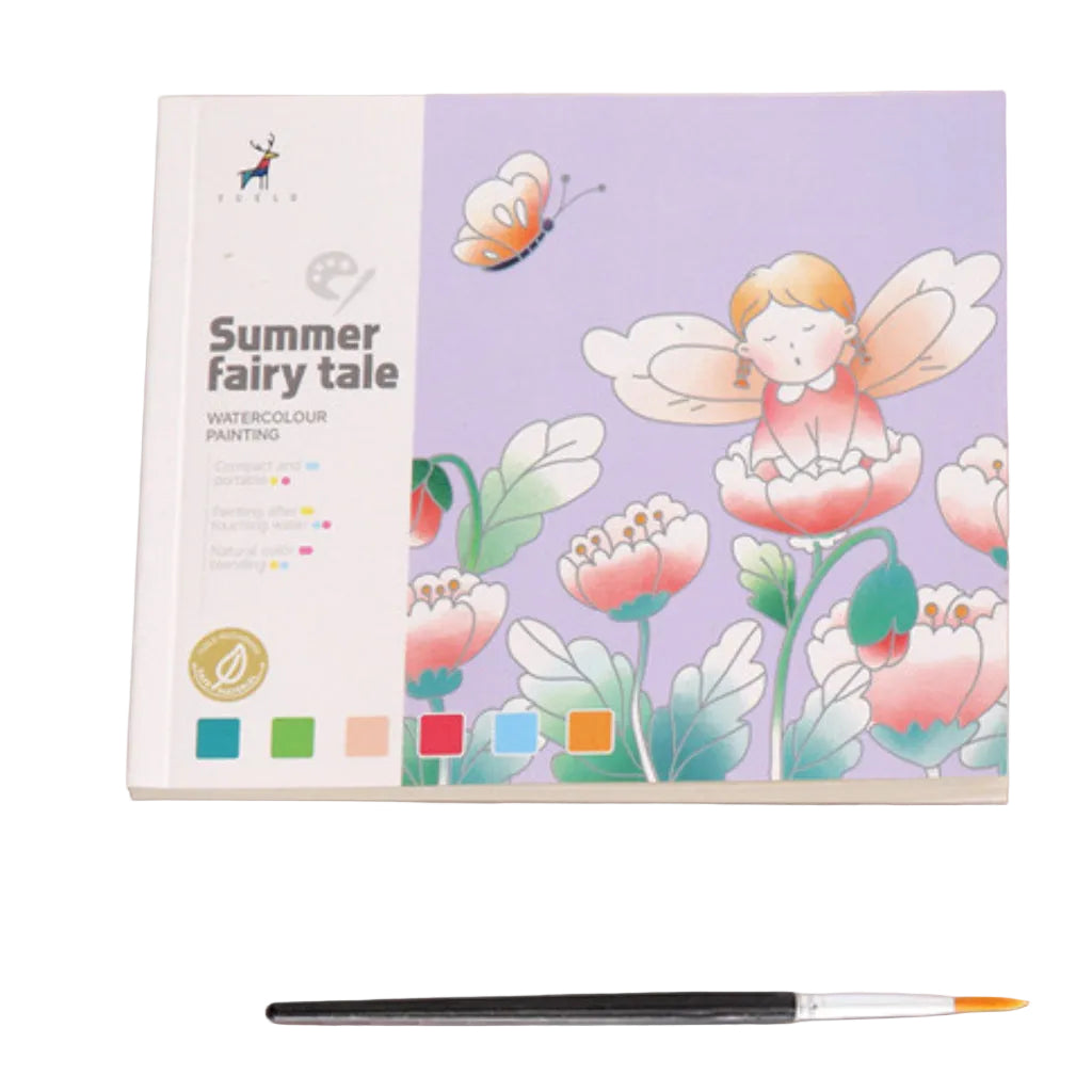 Creative water coloring book