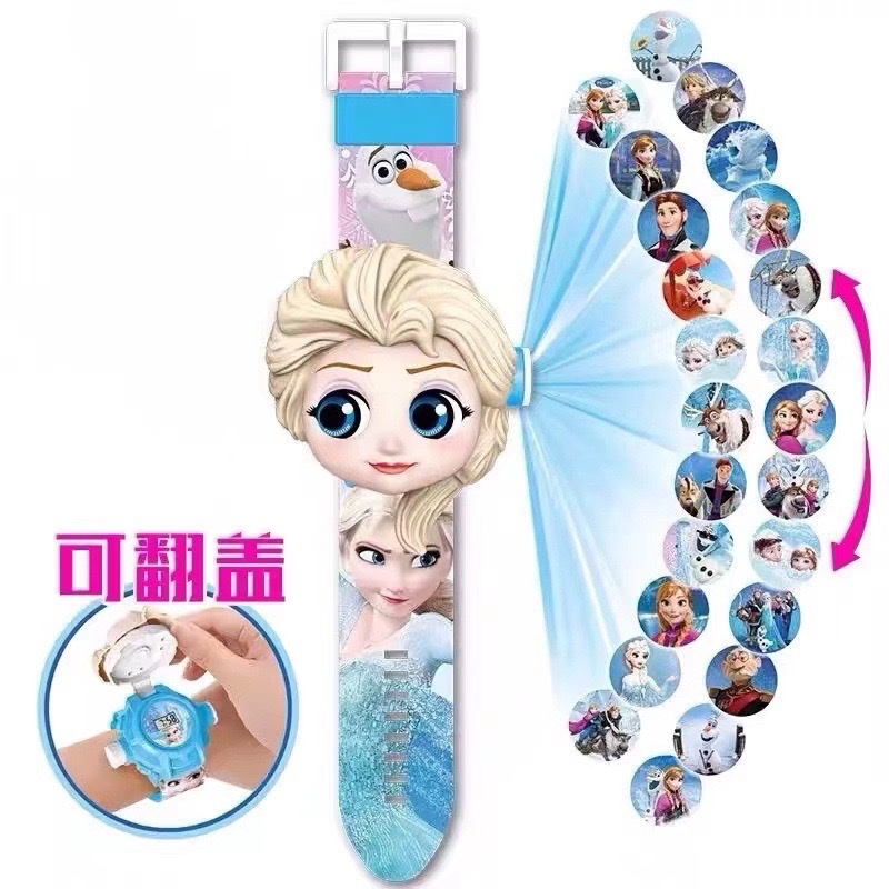 Projector Watch 24 Different Projection Chase Sanrio Toy Story Disney