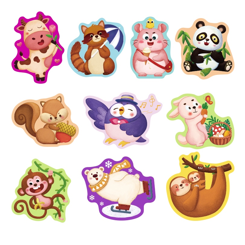 Beginner Puzzle Set for 1-4 years old Personalized Puzzle Case by Play with Bella