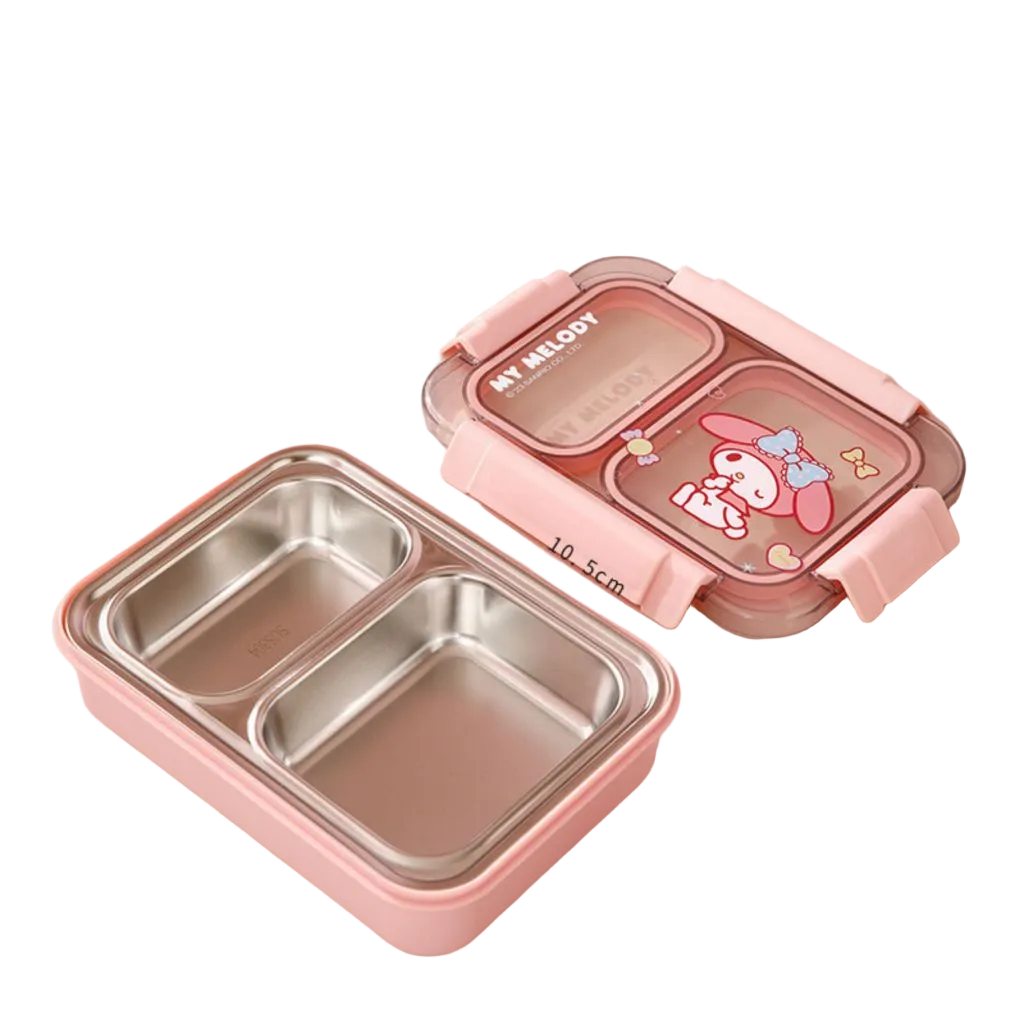 Sanrio Stainless Lunch box 2 & 4 compartment