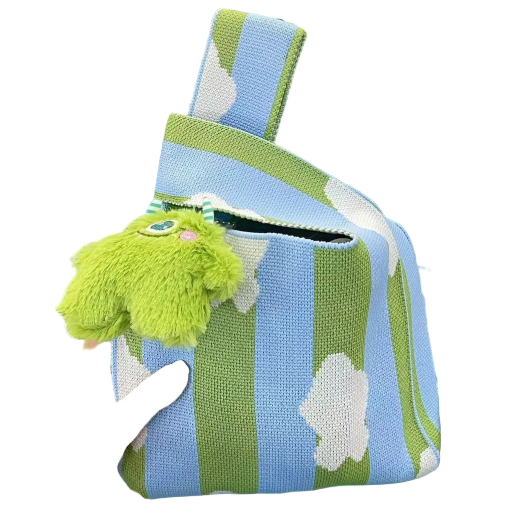 Knitted Hand Bags 6 Designs