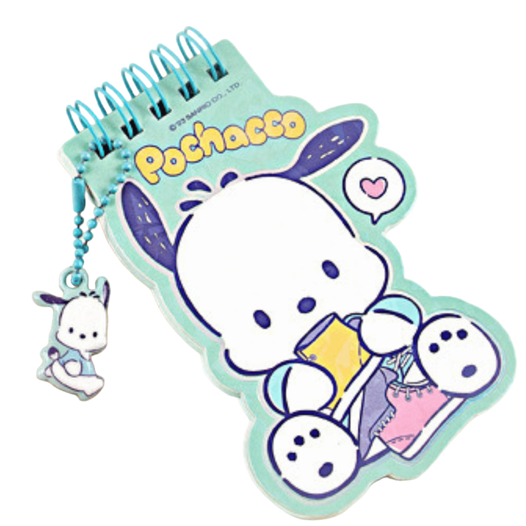 Sanrio and Friends Mini Notebook Spiral Notepad Melody Kuromi Hello Kitty Pompompurin