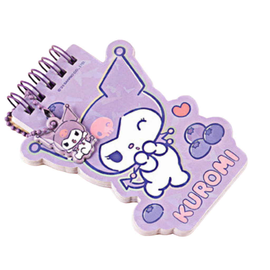 Sanrio and Friends Mini Notebook Spiral Notepad Melody Kuromi Hello Kitty Pompompurin