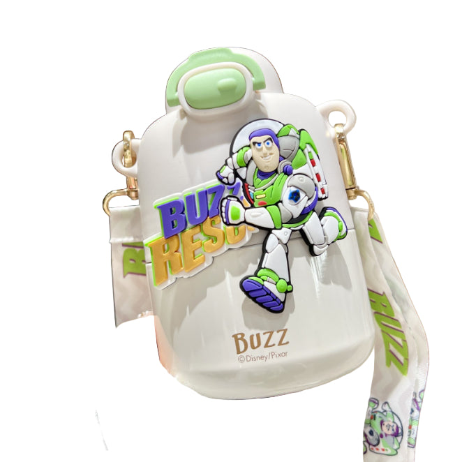 Sanrio Insulated TUMBLER VINTAGE Strap Crossbody Water Flask Toy Story Kuromi Melody Cinamorol 430ML