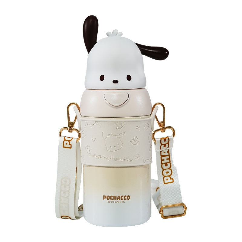 Sanrio TUMBLER 3D HEAD W/ STRAP 560ML