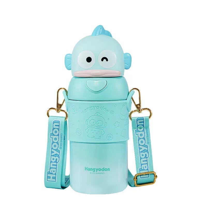 Sanrio TUMBLER 3D HEAD W/ STRAP 560ML