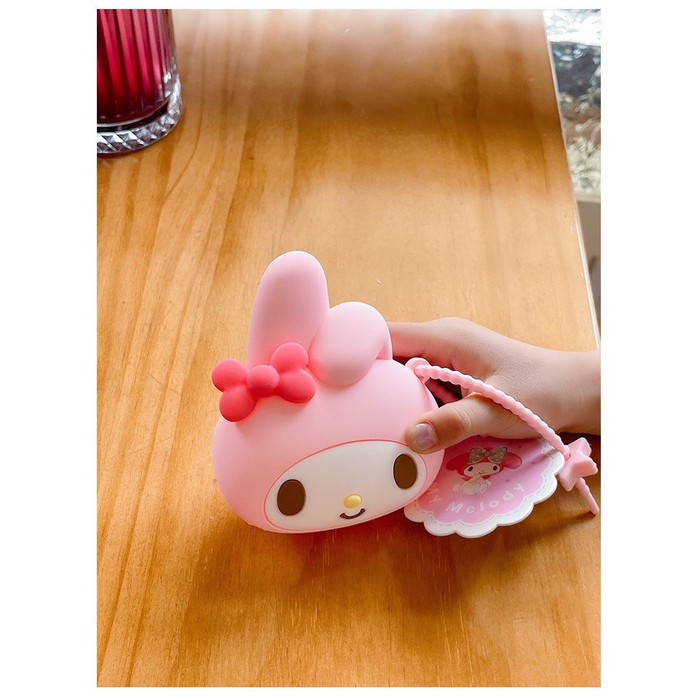 3D Silcone Coin Purse / Pop It Toy Keychain Kuromi Cinamoroll Hello Kitty Pompompurin Keropi