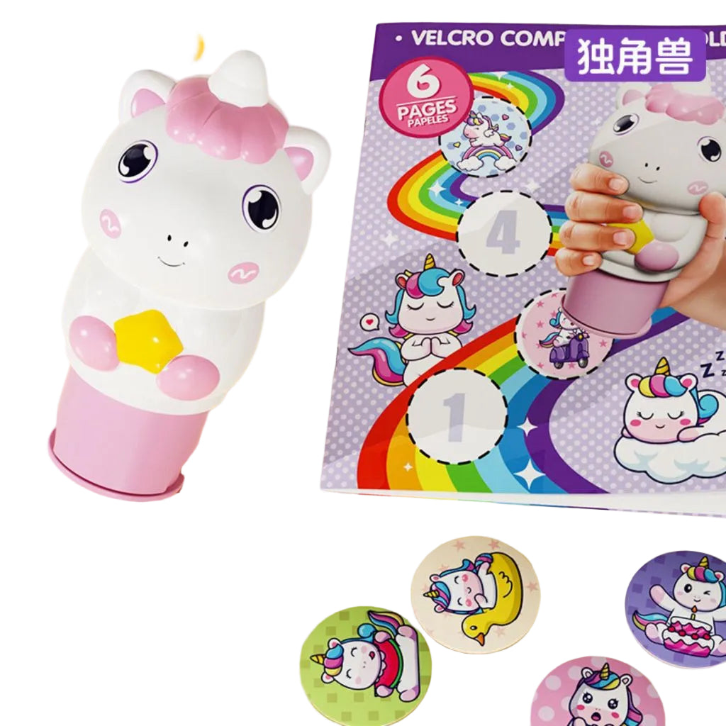 Dinosaur Magic Sticker Stamp