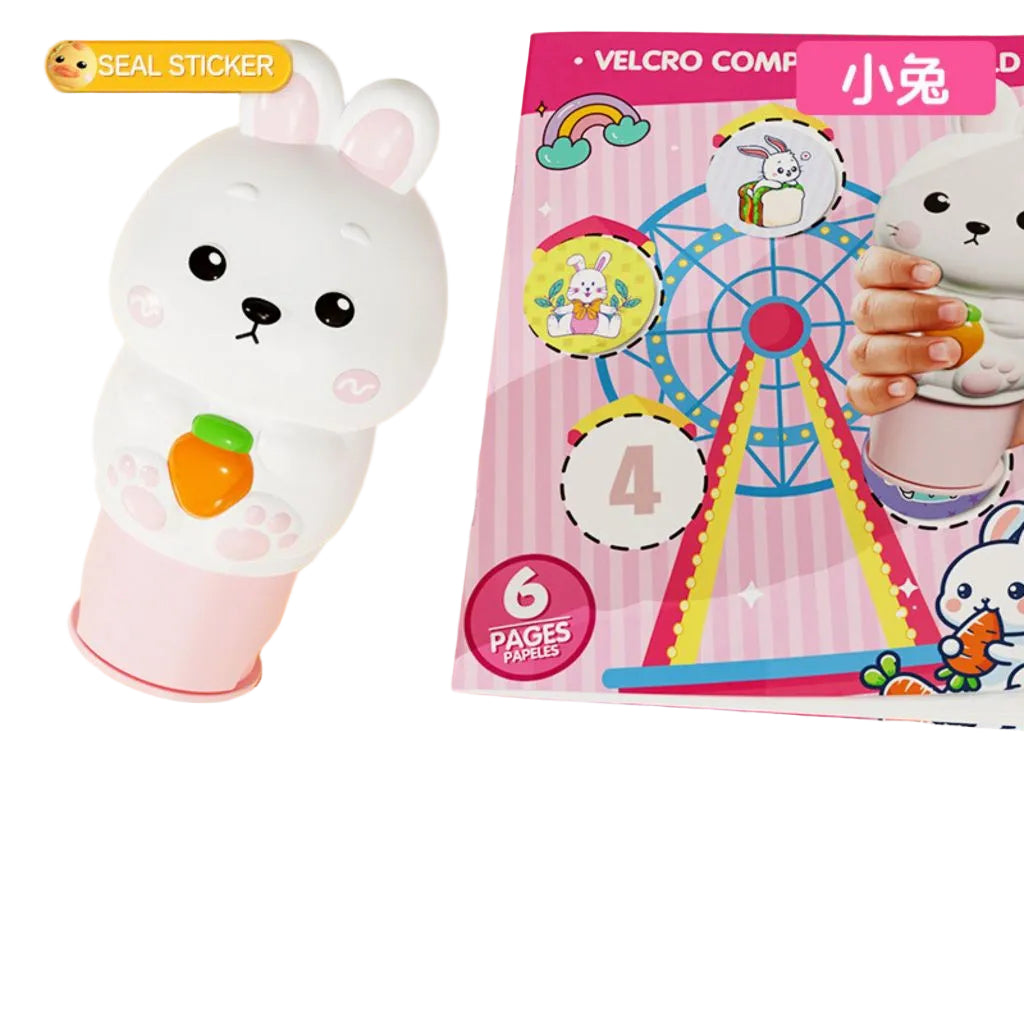 Dinosaur Magic Sticker Stamp