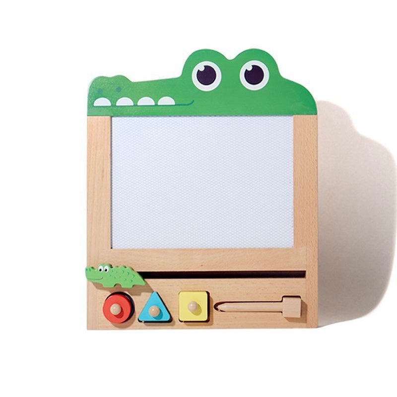 Wooden Doodle Drawing Board | Reusable Kids Sketch & Graffiti Pad