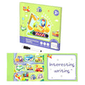 Book-Style 3D Puzzle Book Drawing Board Book White Board Drawing Book By Play with Bella