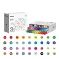 Mideer Acrylic Markers with Case 12/24/36/48