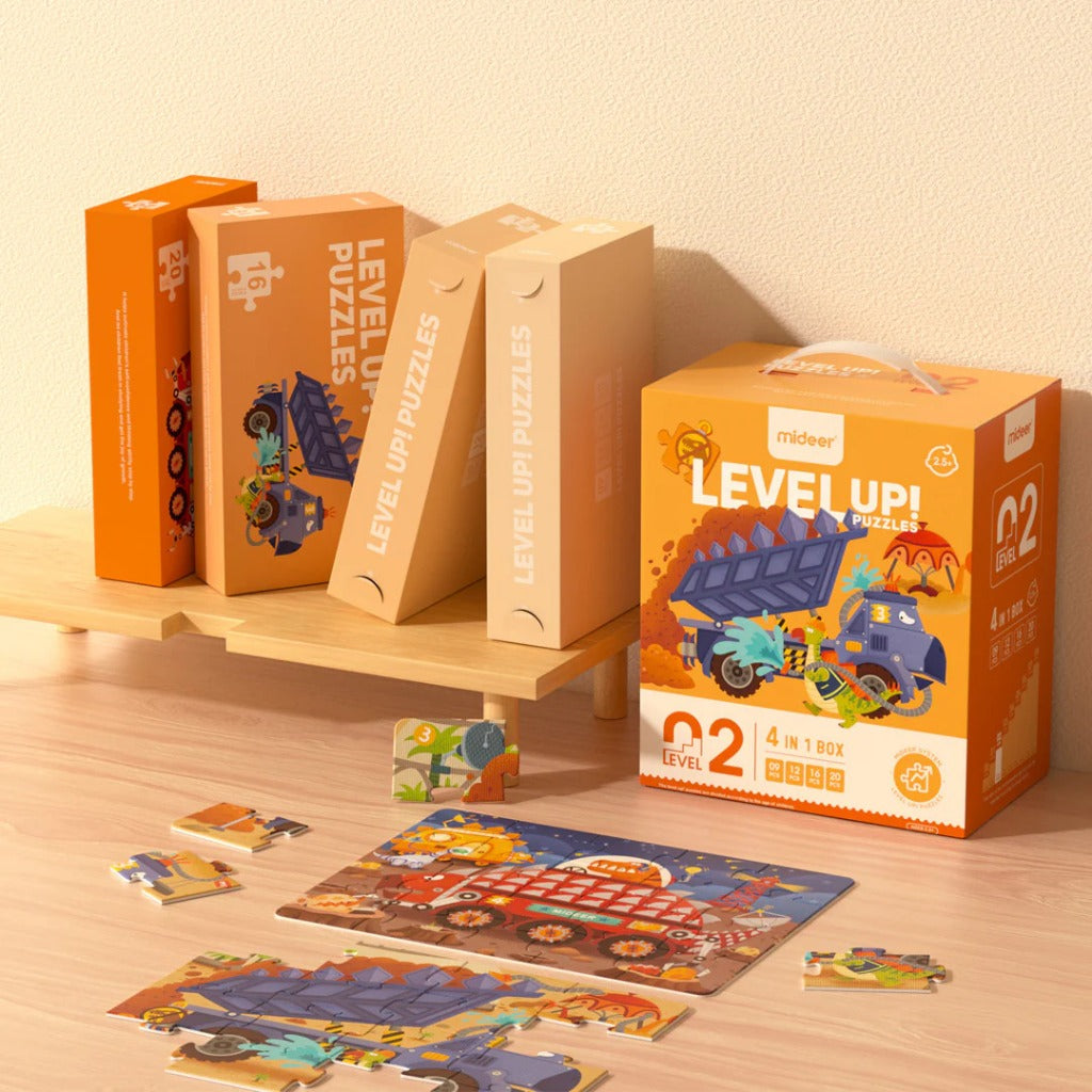 Mideer Advanced Puzzle Level-Up Progressive Learning Levels 0-8
