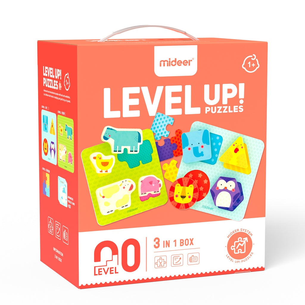 Mideer Advanced Puzzle Level-Up Progressive Learning Levels 0-8