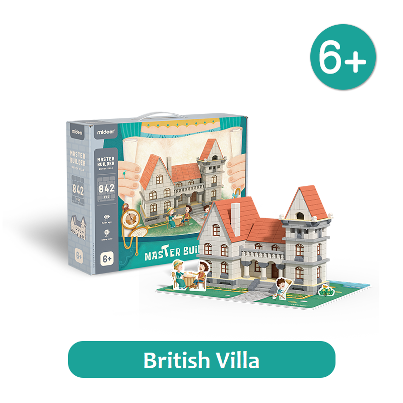 MiDeer Building Blocks For Kids Master Builder