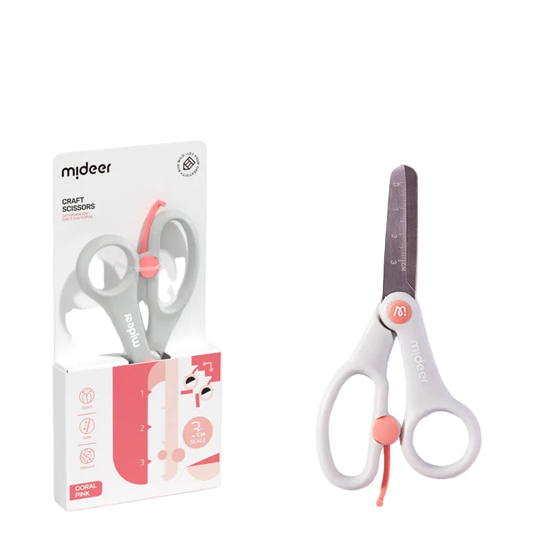 MiDeer Crafting Scissors Safe for Kids