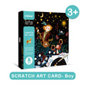 MiDeer Kid's Creative Scratch Art Card Fantasy World and Wonderful Time