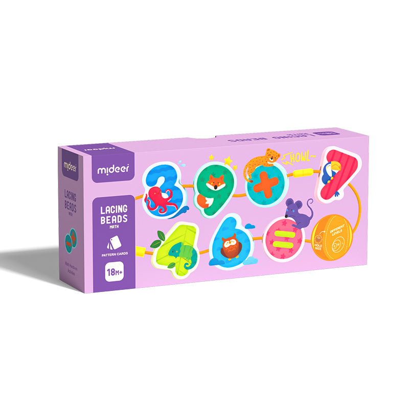 MiDeer Lacing Beads 3 Designs for Kids Educational Toy