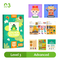 MiDeer Level Up Stickers - Let's Play with Stickers for 3 years and Up