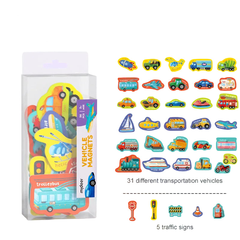 Mideer Number and Letter Magnets Educational Toys