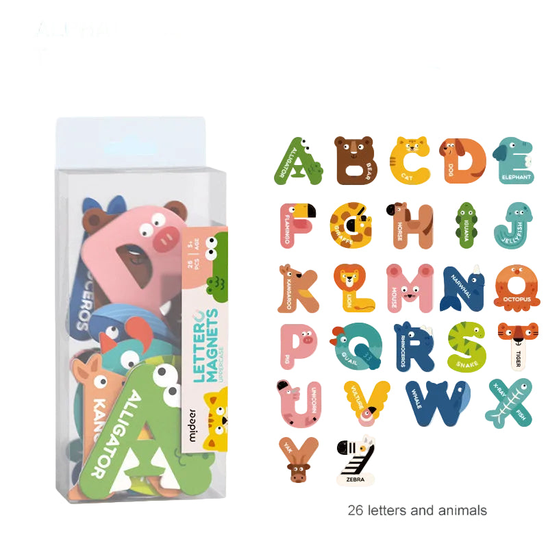 Mideer Number and Letter Magnets Educational Toys