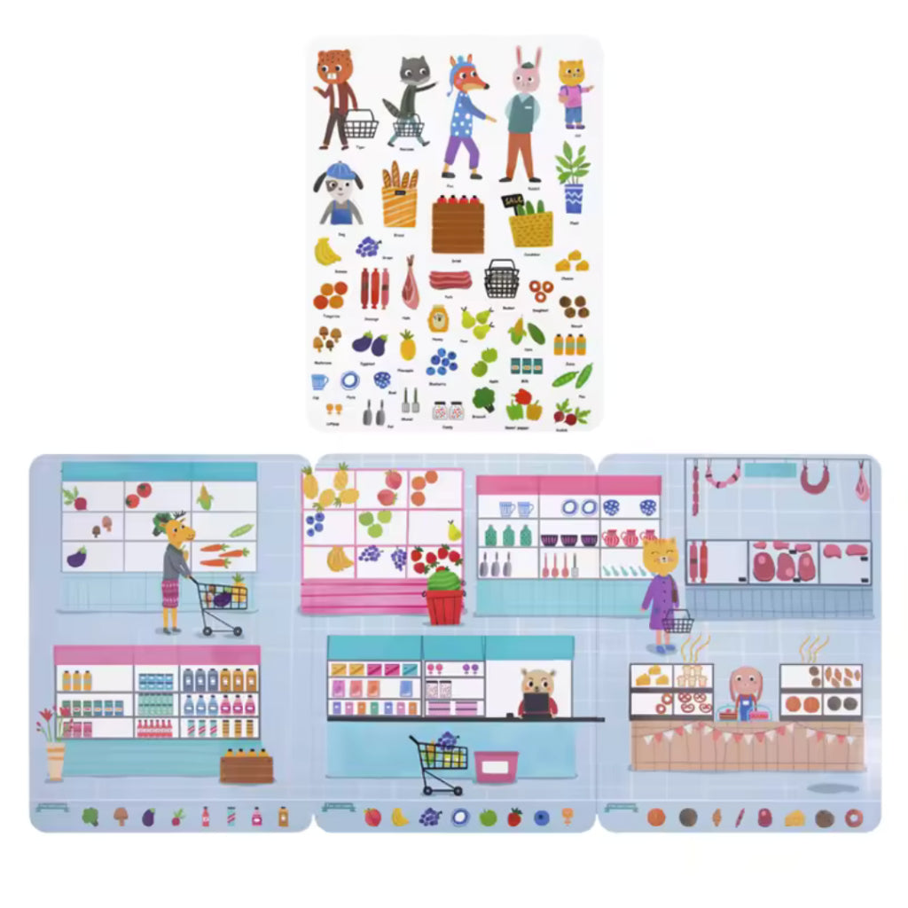 Tookyland Reusable Jelly Stickers for Kids