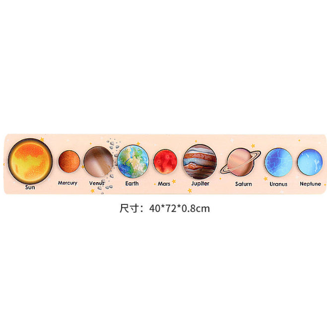 Solary System Learning Board 8 Planets (4 Designs)
