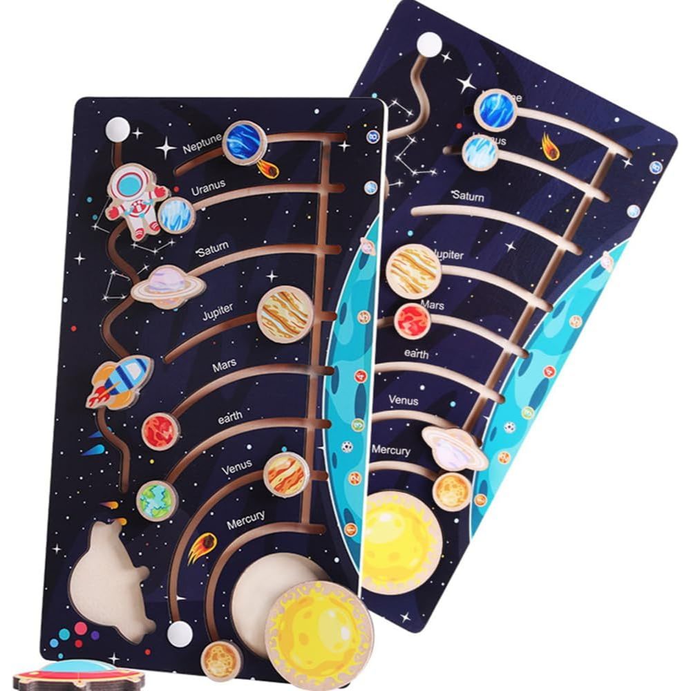 Solary System Learning Board 8 Planets (4 Designs)