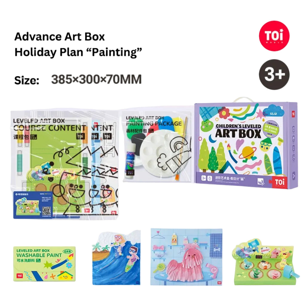 Toi World Advanced Art Box - Holiday Plan "Painting"