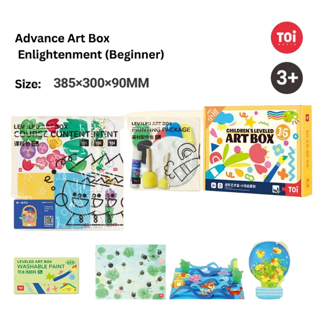 Toi World Advanced Art Box - Holiday Plan "Painting"