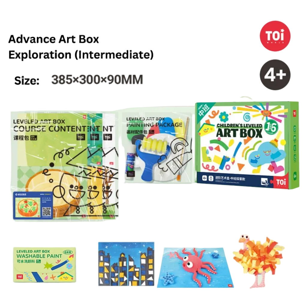 Toi World Advanced Art Box - Holiday Plan "Painting"