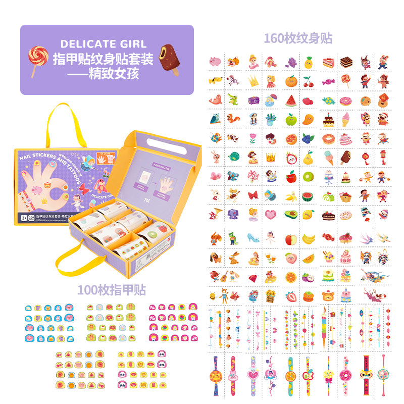 Toi World Kids Nail Stickers & Tattoos