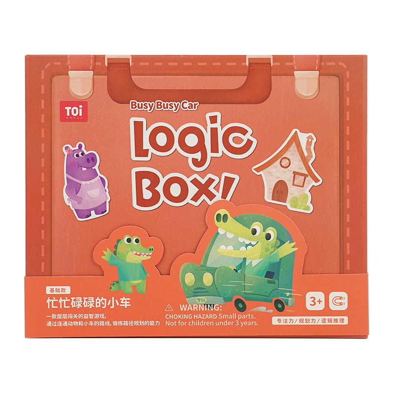 TOi World Logic Box Magnetic Puzzle Children Logical Thinking Training Interactive Board Games