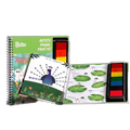 Onshine Artist Finger Paint Kit Washable Finger Painting Stamp Book Graffiti Painting Pages
