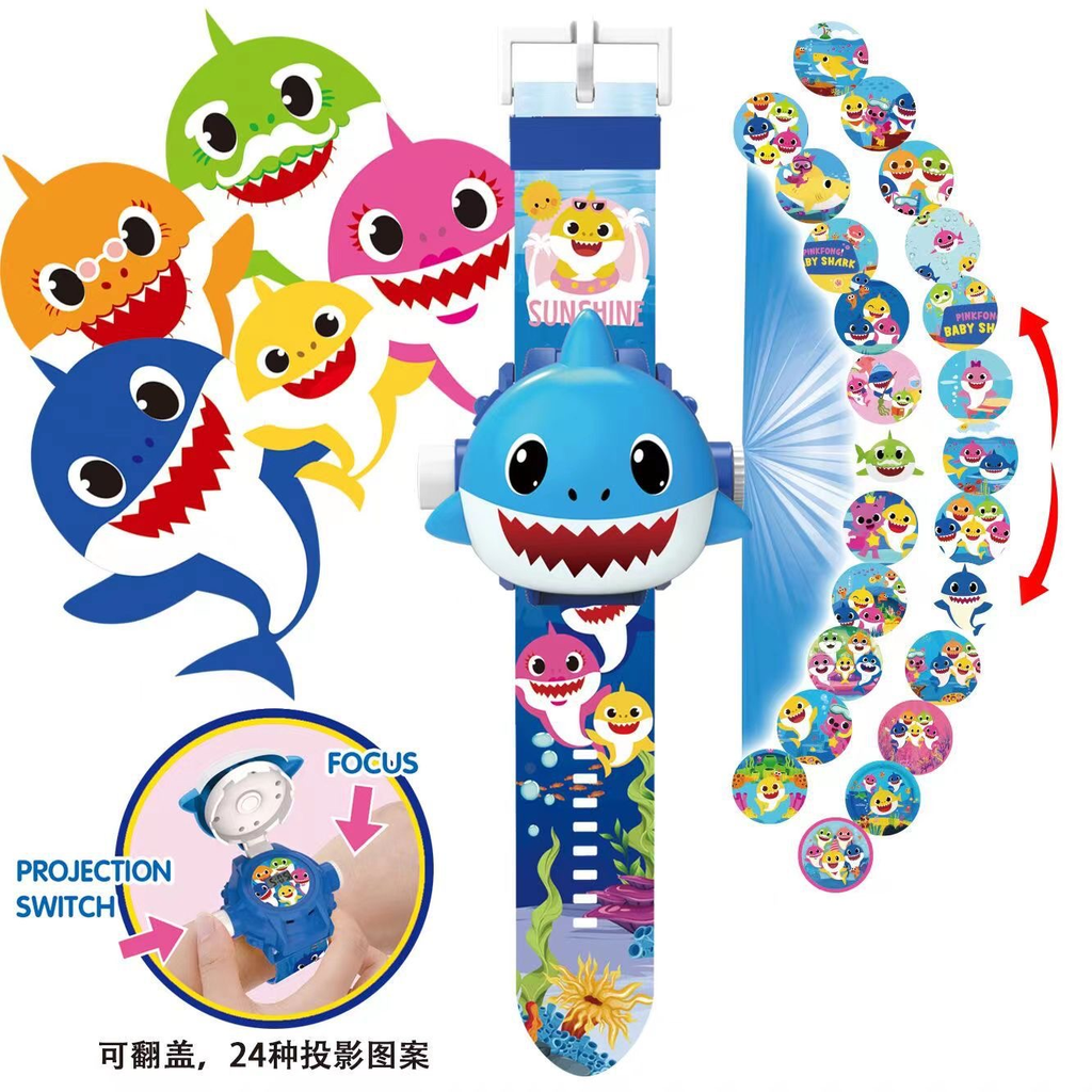 Projector Watch 24 Different Projection Chase Sanrio Toy Story Disney