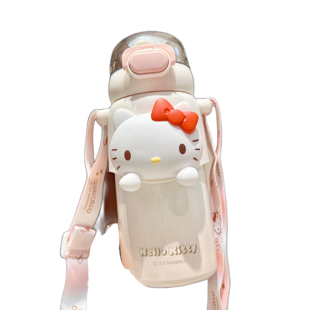 Sanrio Insulated Tumbler 600mL Small 3D Head Alien Kuromi Cinnamoroll My Melody Hello Kitty