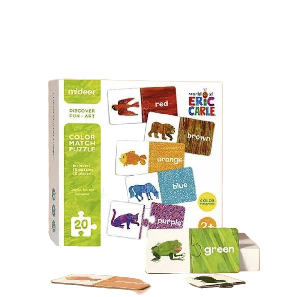 MiDeer Eric Carle Color Matching Puzzles