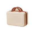 Suitcase cosmetic bags + Zipper