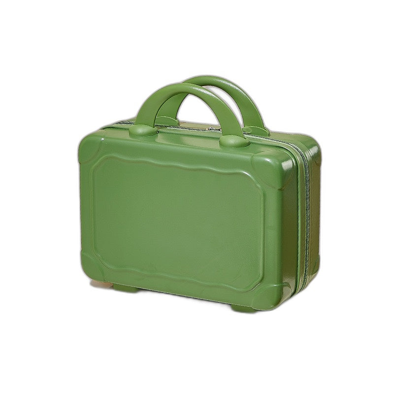 Suitcase cosmetic bags + Zipper