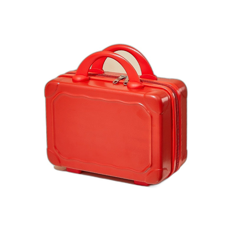 Suitcase cosmetic bags + Zipper