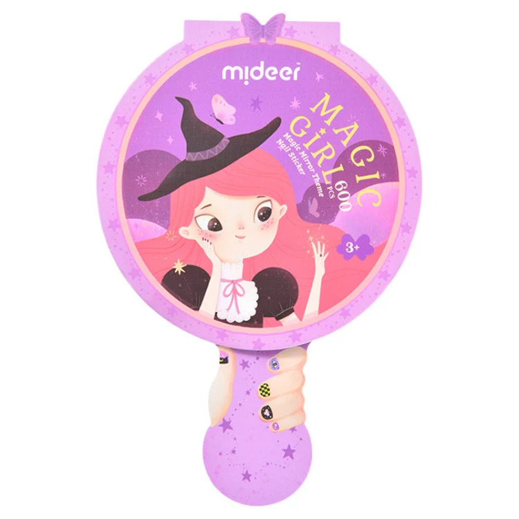 MiDeer Magic Mirror Theme Nail Stickers for Kids