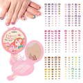 MiDeer Magic Mirror Theme Nail Stickers for Kids