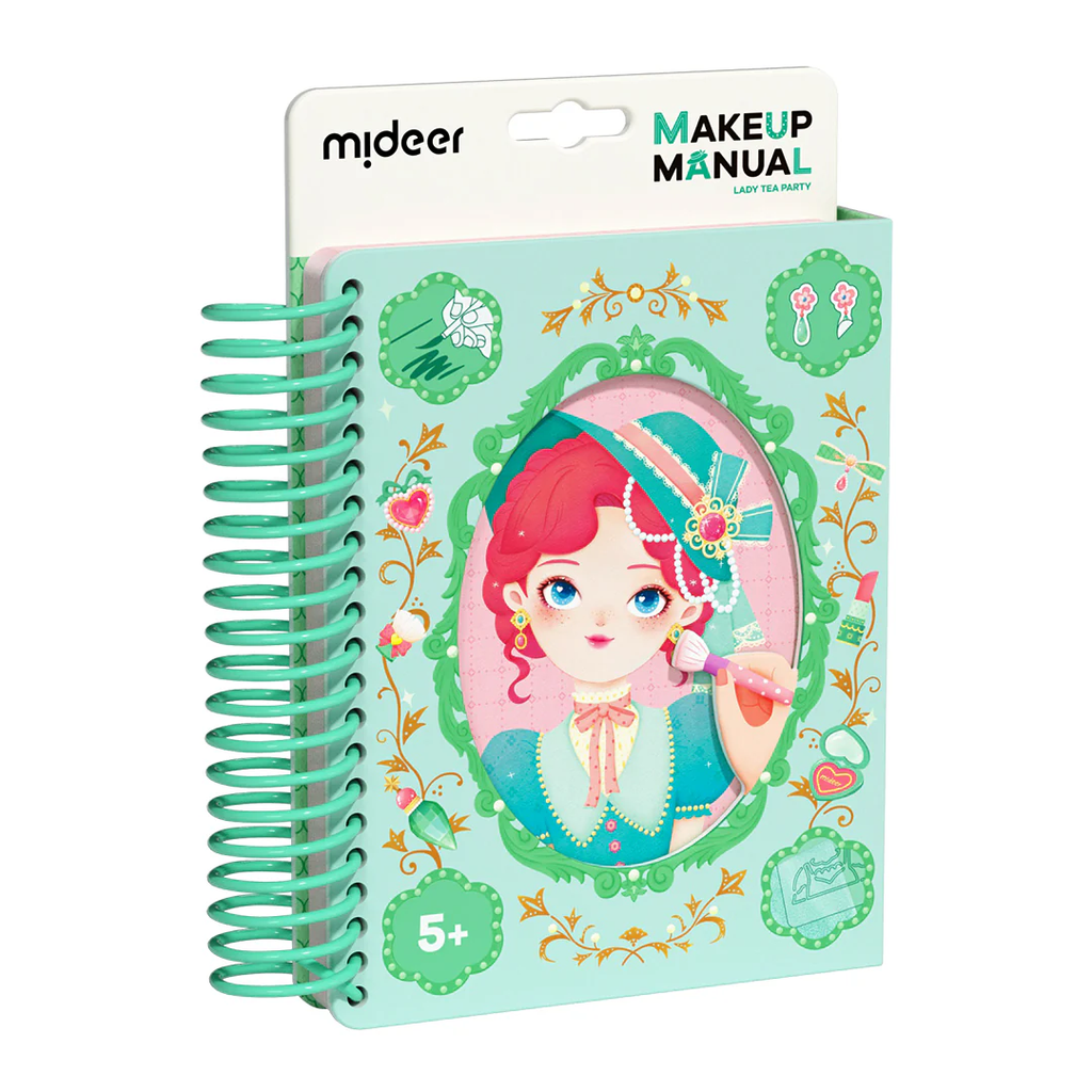 MiDeer Makeup Manual for Kids Collage Sticker Book