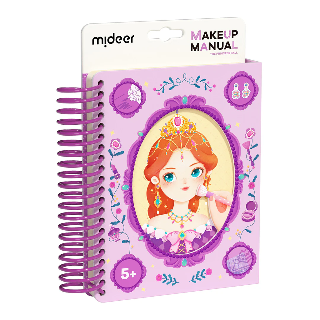 MiDeer Makeup Manual for Kids Collage Sticker Book