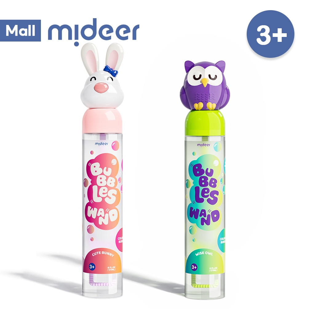 Mideer Bubble Wand for Kids (2 Designs)