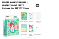 MiDeer Makeup Manual for Kids Collage Sticker Book