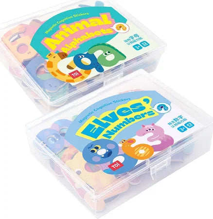 TOi World Magnetic Number and Letter Magnets Educational Toys